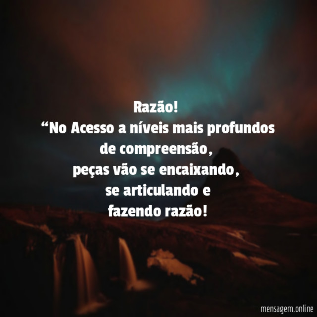 Razão!