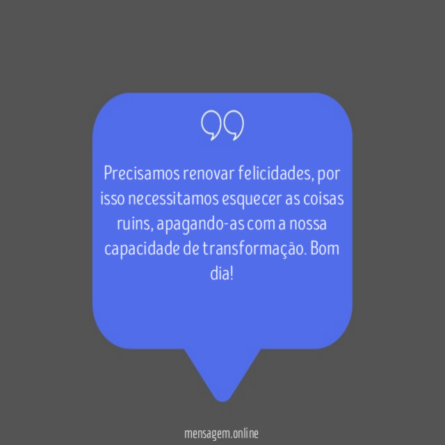 Renovar felicidades