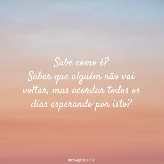 Sabe como é