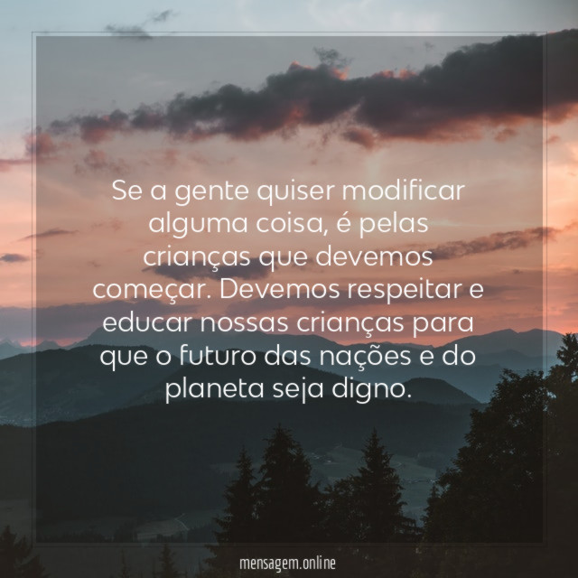 Se a gente quiser modificar alguma coisa