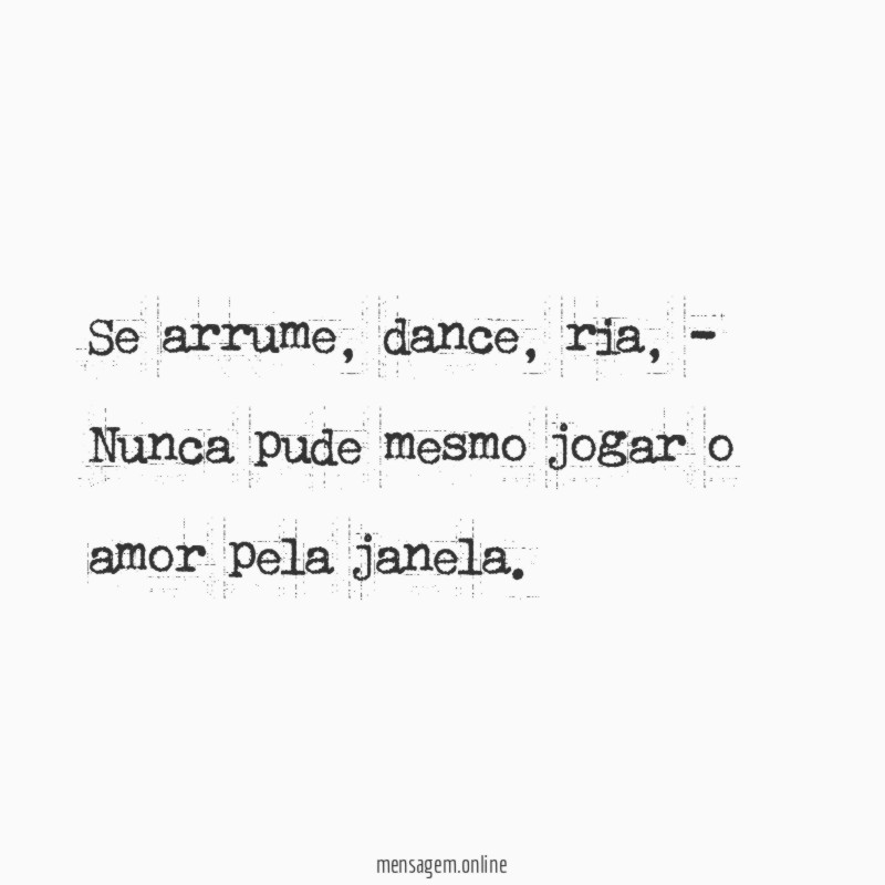 Se arrume