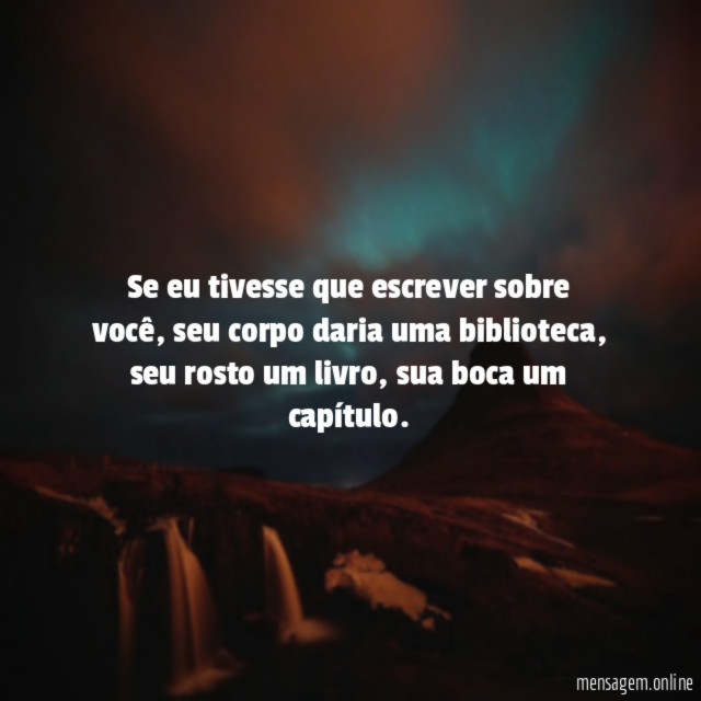 Se eu tivesse que escrever sobre você