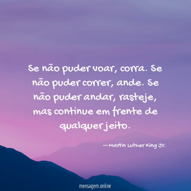 Se não puder voar