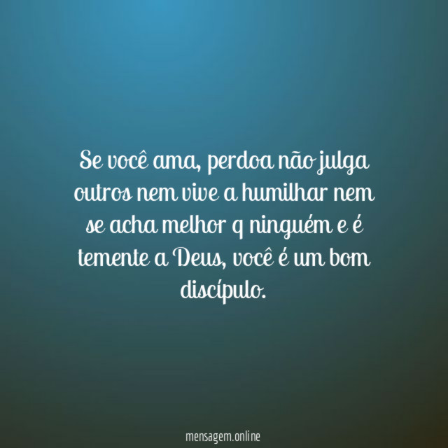 Se você ama
