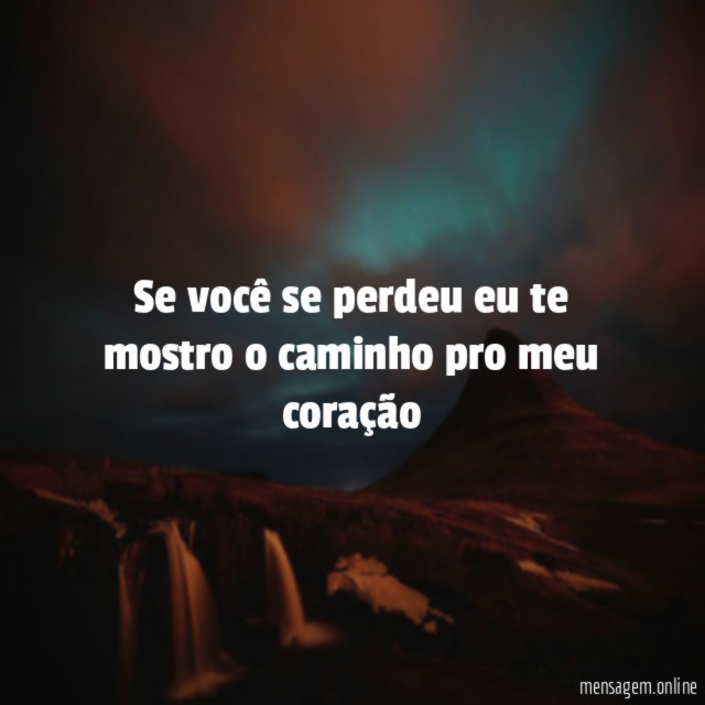 se você se perdeu eu te mostro