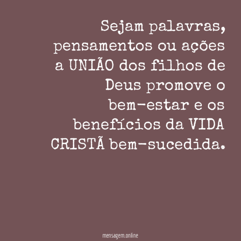 Sejam palavras