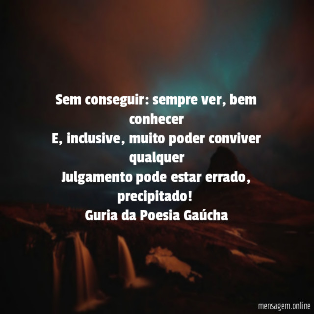 Sem conseguir