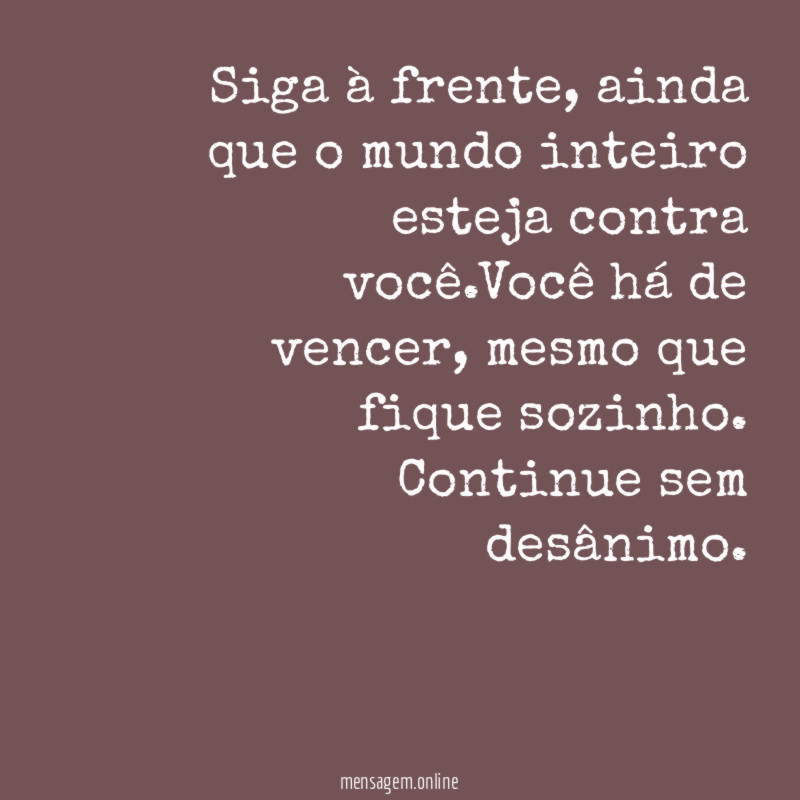 Sem Desanimar