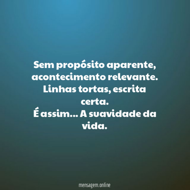 Sem propósito aparente