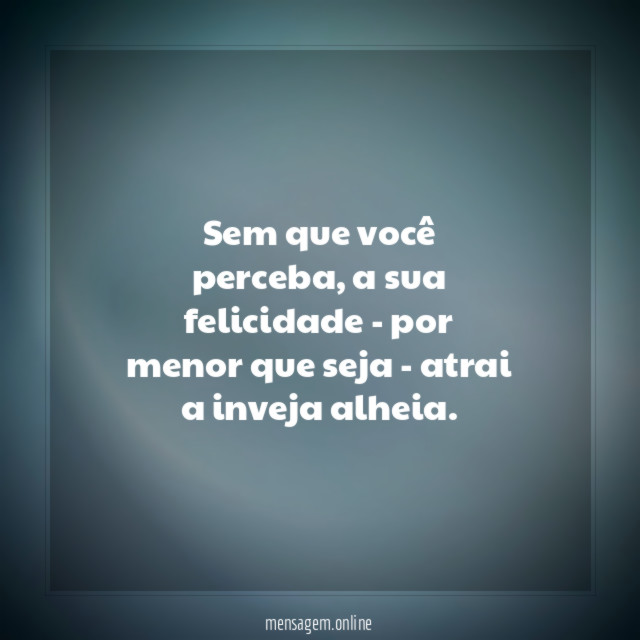 Sem que você perceba