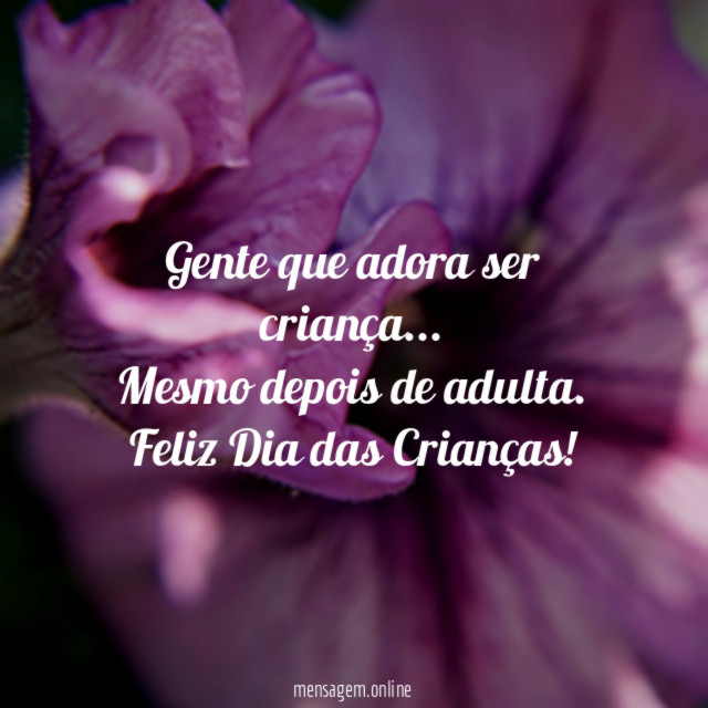 Ser criança