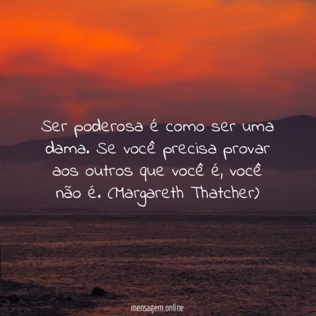 Ser poderosa