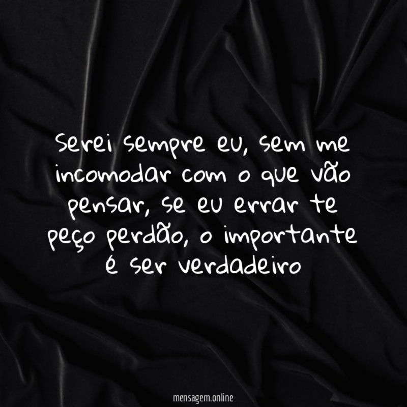 Serei sempre eu