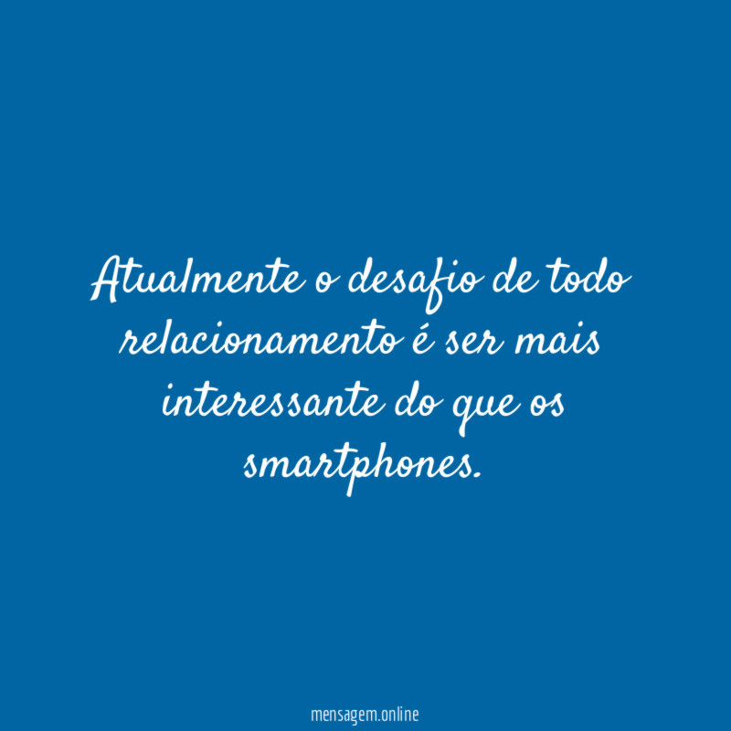 Smartphones e relacionamentos
