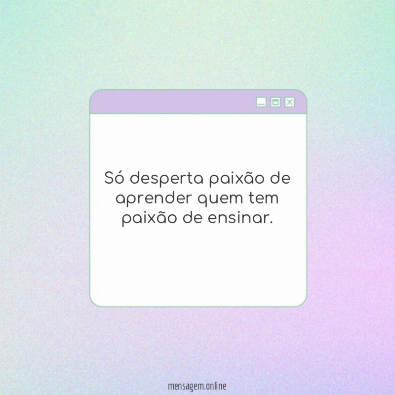 Só desperta paixão
