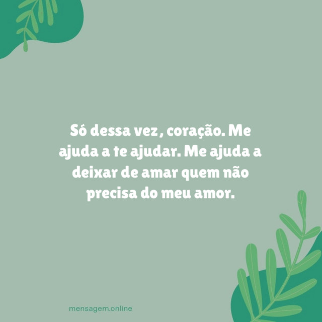 Só dessa vez