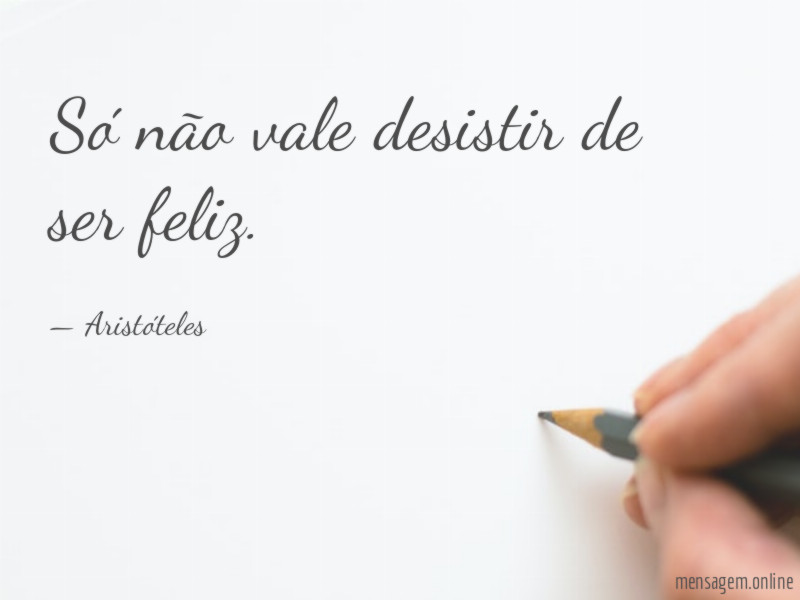 Só não vale