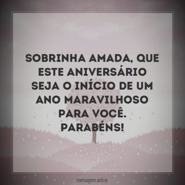 Sobrinha amada