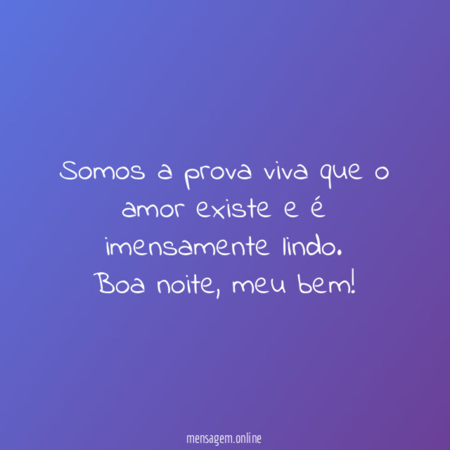 Somos a prova viva que o amor existe e é imensamente lindo