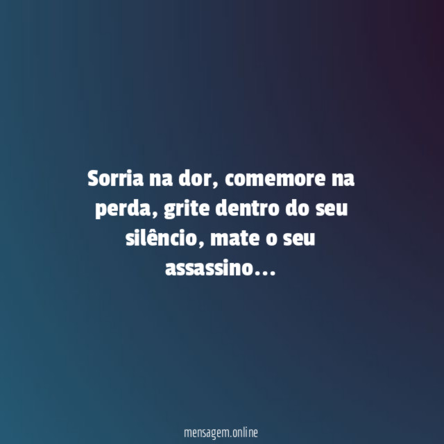 Sorria na dor