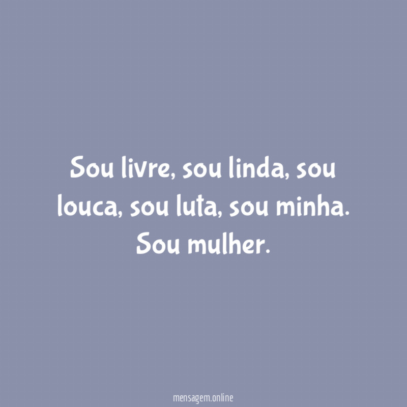 Sou livre