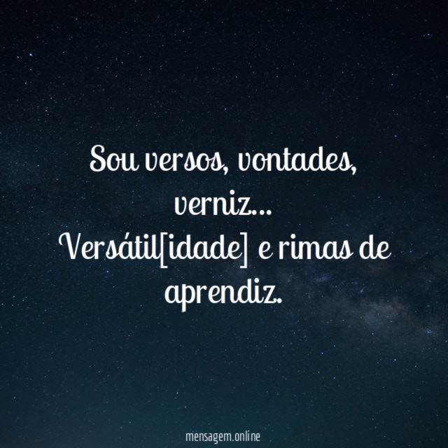 Sou versos