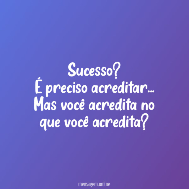 Sucesso
