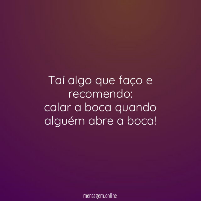 Taí algo que faço e recomendo