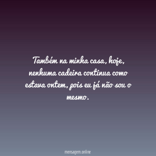 Também na minha casa