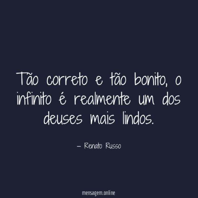 Tão correto e tão bonito