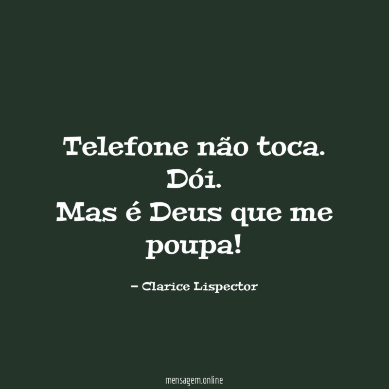 Telefone não toca