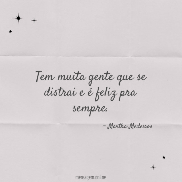 Tem muita gente que se