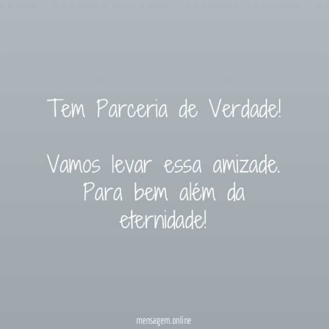 Tem Parceria de Verdade