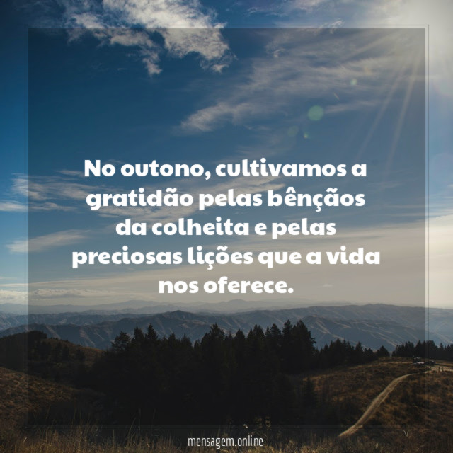 Tempo de Gratidão