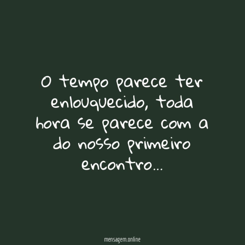 Tempo enlouquecido