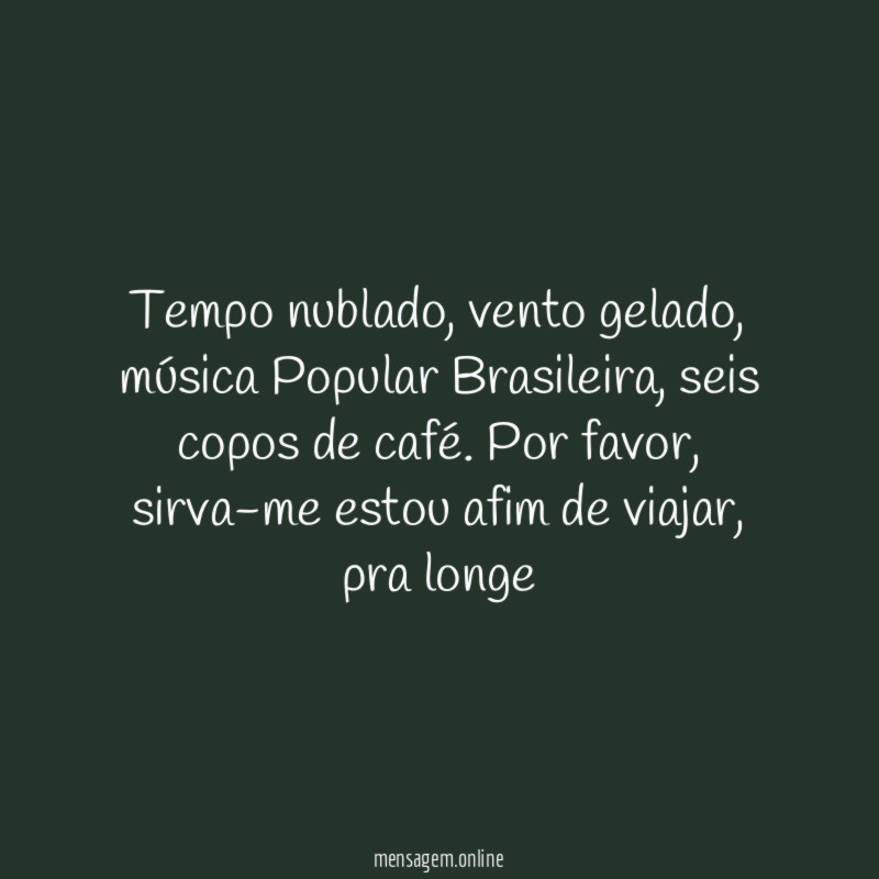 Tempo nublado