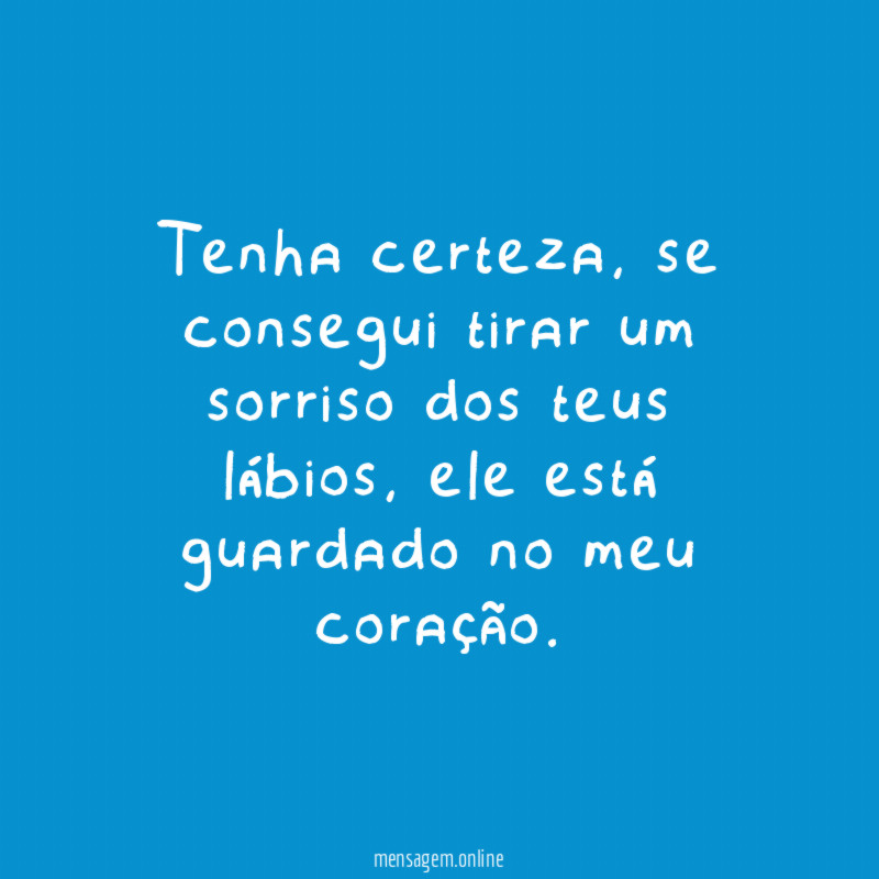 Tenha certeza