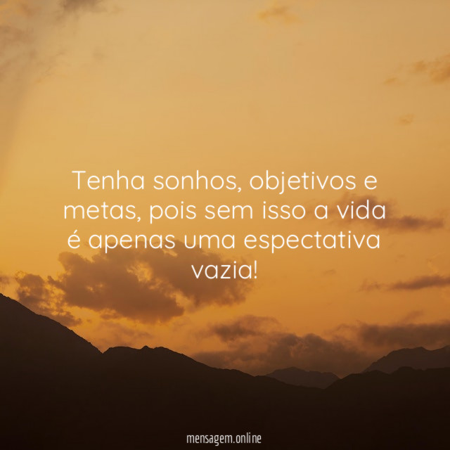 Tenha sonhos