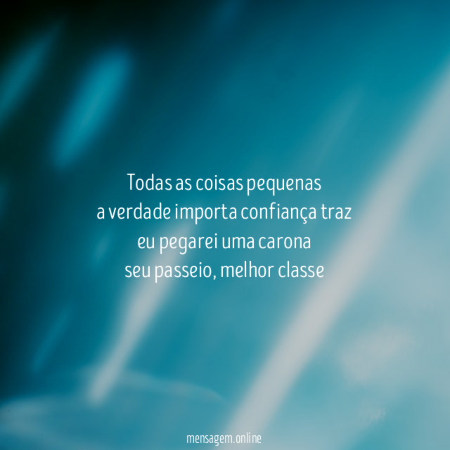 Todas as coisas pequenas