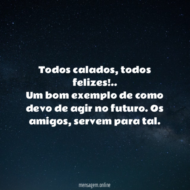 Todos calados