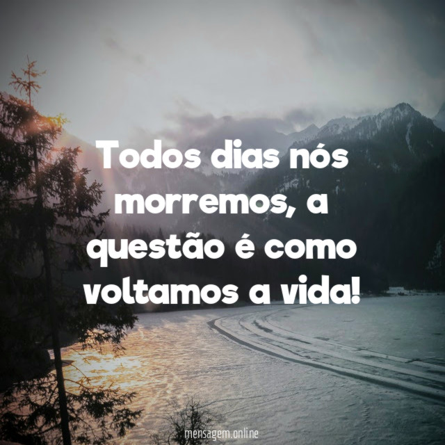Todos dias nós morremos