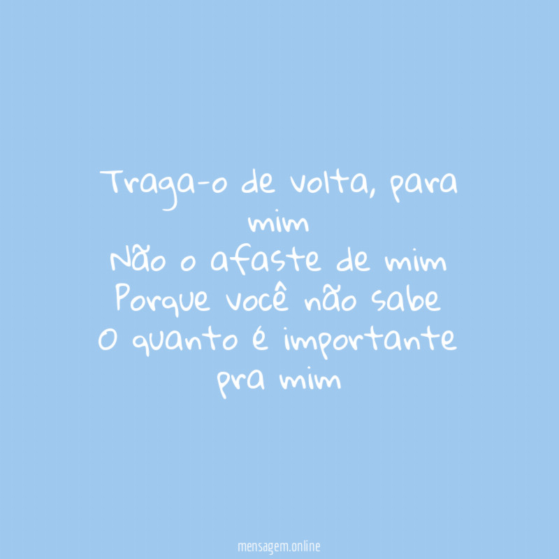 Traga-o de volta