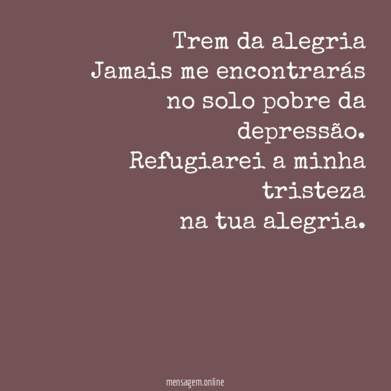 Trem da alegria