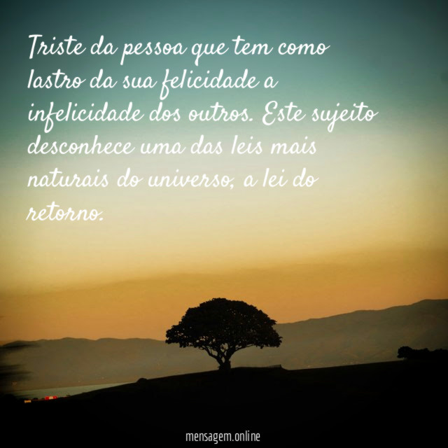 Triste da pessoa que tem como lastro da