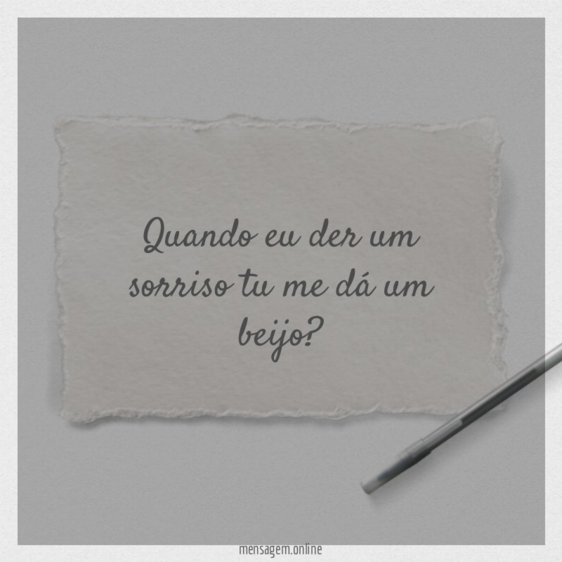 Tu me dá um beijo
