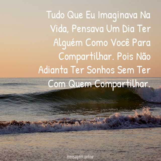 Tudo Que Eu Imaginava Na Vida