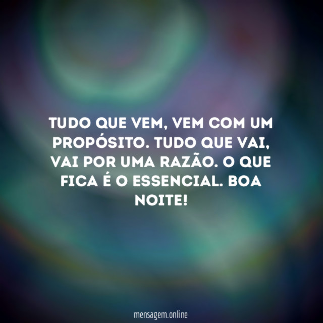 Tudo que vem