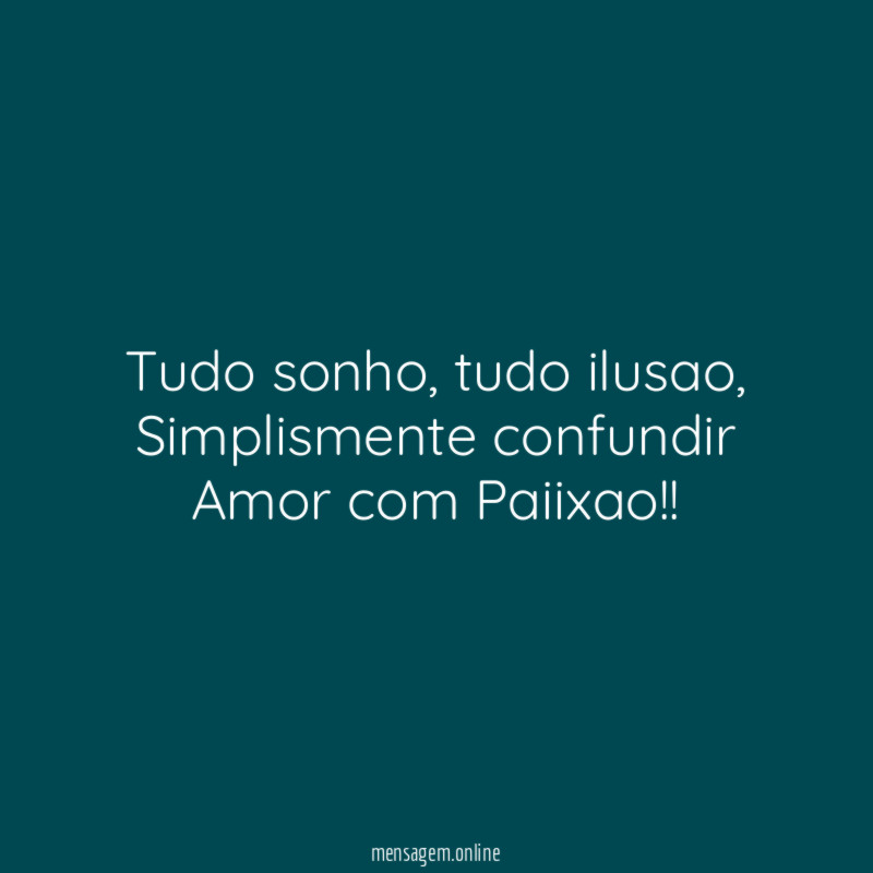 tudo sonho