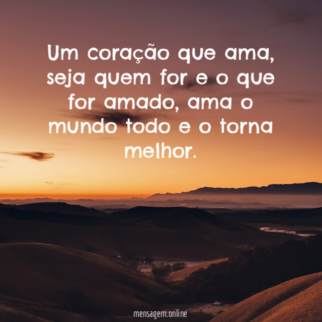 Um coração que ama