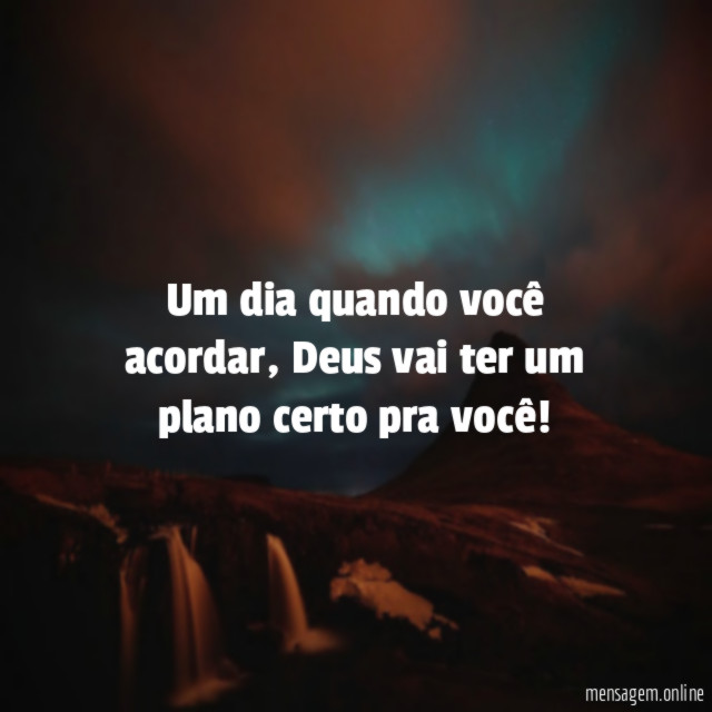 Um dia quando você acordar